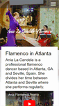 Mobile Screenshot of aniaflamenco.com